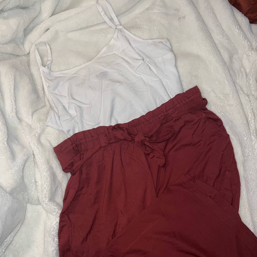 Torrid 2 high waisted paperbag styled pants